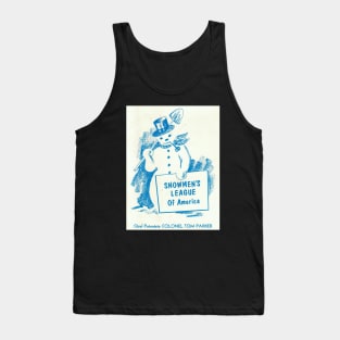 Snowmen League of America Tank Top